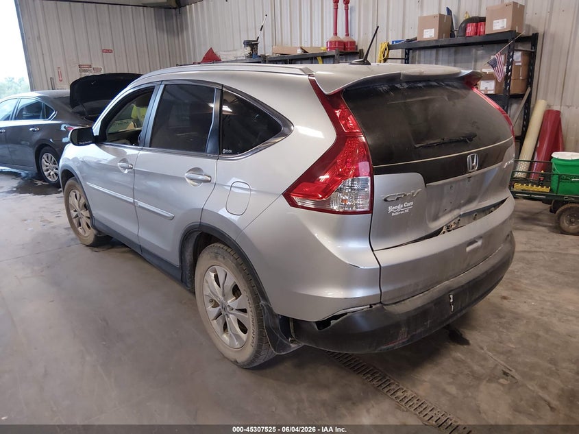 2012 Honda Cr-v VIN JHLRM4H7XCC007628 IAAI salvage auction — FRONT & REAR, Salvage Title, sold $2,400 on 2026-07-16 (photo 3)