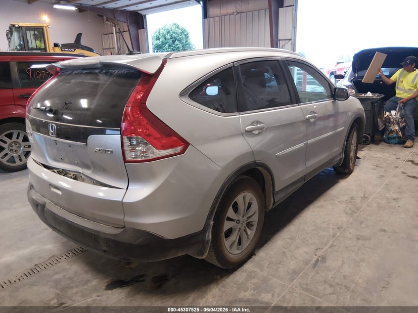 2012 Honda Cr-v VIN JHLRM4H7XCC007628 IAAI salvage auction — FRONT & REAR, Salvage Title, sold $2,400 on 2026-07-16 (photo 4)
