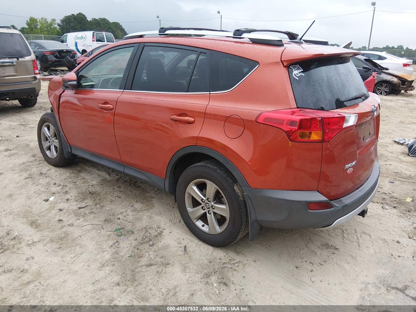 2015 Toyota Rav 4 VIN JTMWFREV2FJ042125 IAAI salvage auction — FRONT END, Salvage Title, sold $3,950 on 2026-07-16 (photo 3)