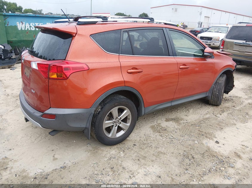 2015 Toyota Rav 4 VIN JTMWFREV2FJ042125 IAAI salvage auction — FRONT END, Salvage Title, sold $3,950 on 2026-07-16 (photo 4)