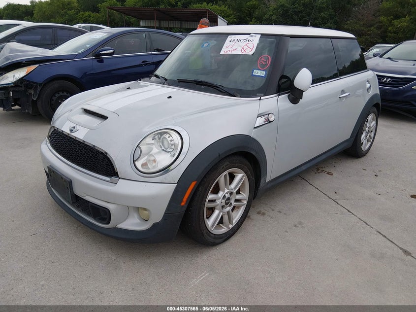 2013 Mini Hard top VIN WMWSV3C53DT391827 IAAI salvage auction — NORMAL WEAR, Original (Texas), sold $500 on 2026-08-03 (photo 2)