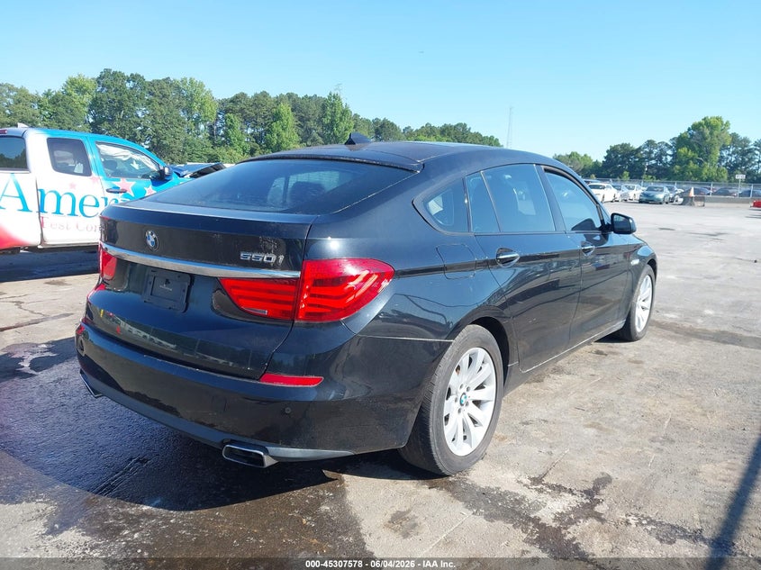 2010 BMW 5 series VIN WBASN4C50AC208353 IAAI salvage auction — NORMAL WEAR, Clear (Georgia), sold $1,000 on 2026-07-08 (photo 4)