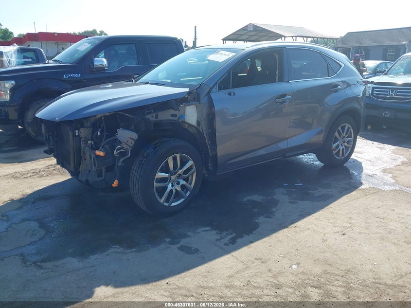 2016 Lexus Nx VIN JTJBARBZ2G2054224 IAAI salvage auction — FRONT END, Salvage - Greater Than 75% (Maryland), sold $6,100 on 2026-07-09 (photo 2)