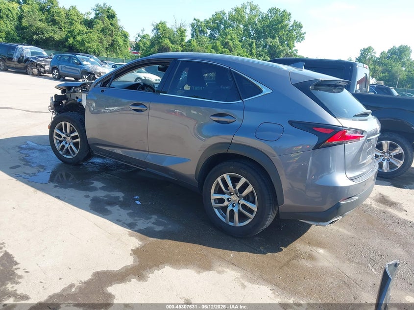 2016 Lexus Nx VIN JTJBARBZ2G2054224 IAAI salvage auction — FRONT END, Salvage - Greater Than 75% (Maryland), sold $6,100 on 2026-07-09 (photo 3)