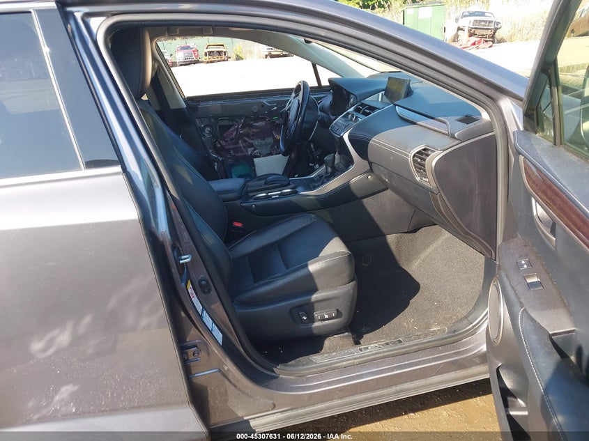 2016 Lexus Nx VIN JTJBARBZ2G2054224 IAAI salvage auction — FRONT END, Salvage - Greater Than 75% (Maryland), sold $6,100 on 2026-07-09 (photo 5)