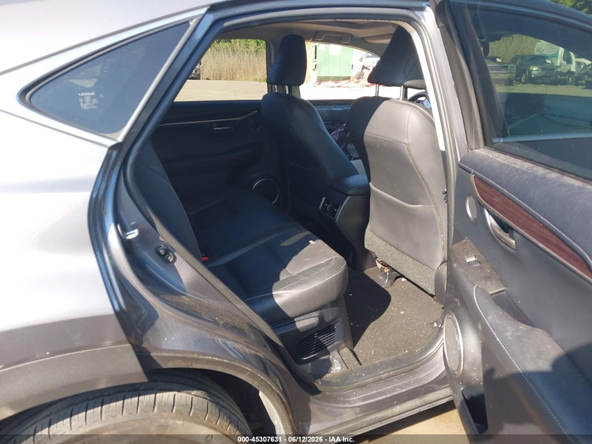 2016 Lexus Nx VIN JTJBARBZ2G2054224 IAAI salvage auction — FRONT END, Salvage - Greater Than 75% (Maryland), sold $6,100 on 2026-07-09 (photo 8)