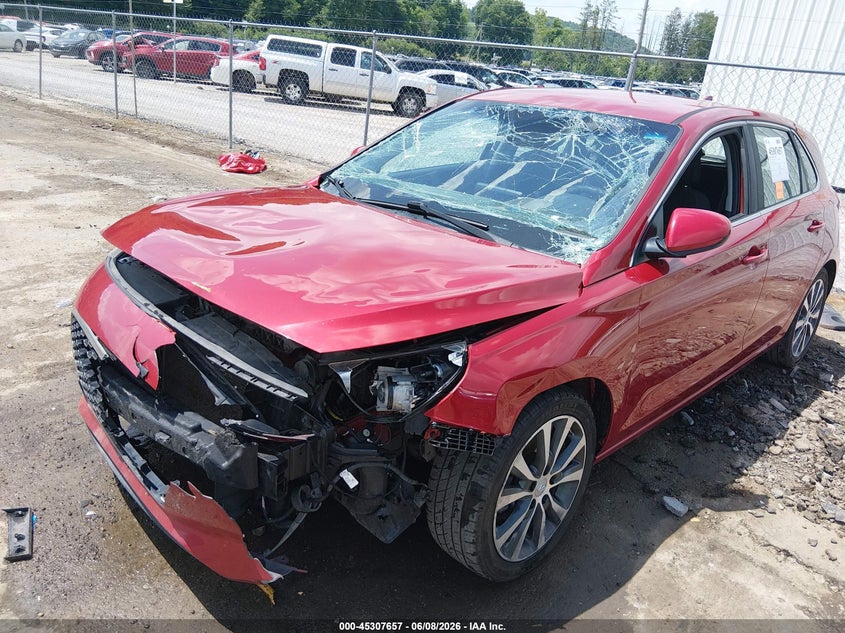 2018 Hyundai Elantra VIN KMHH35LEXJU078256 IAAI salvage auction — FRONT END, Salvage (West Virginia), sold $1,300 on 2026-07-24 (photo 2)