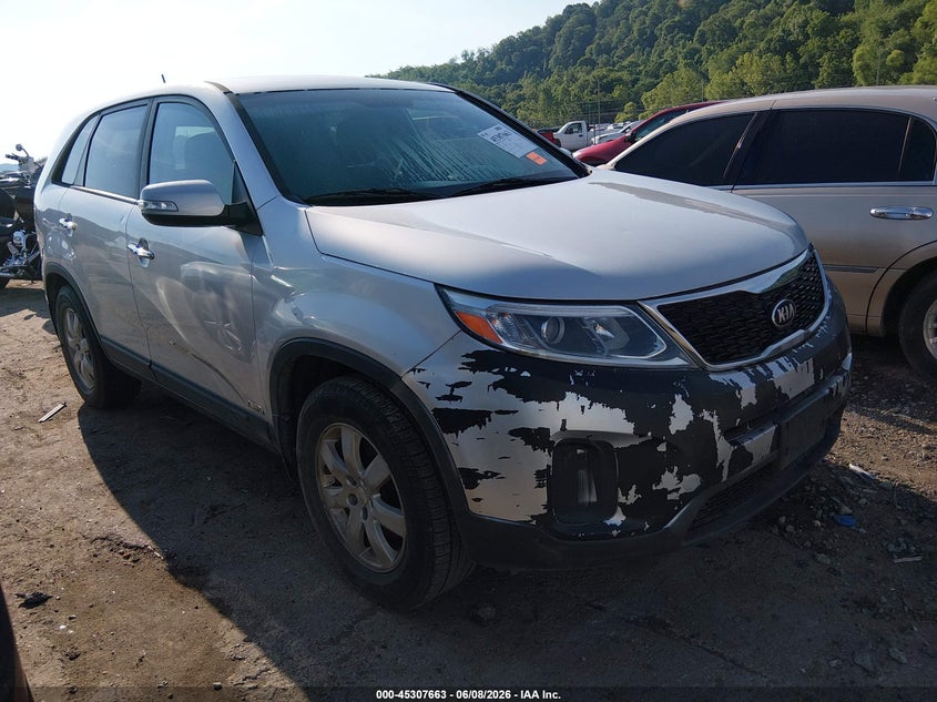 2015 Kia Sorento VIN 5XYKTCA60FG610973 IAAI salvage auction — NORMAL WEAR, Clear-Dealer Only (West Virginia), sold $525 on 2026-07-09 (photo 1)