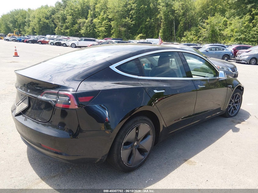 2019 Tesla Model 3 VIN 5YJ3E1EA9KF306625 IAAI salvage auction — LEFT FRONT, Salvage (Connecticut), sold $3,600 on 2026-07-23 (photo 4)