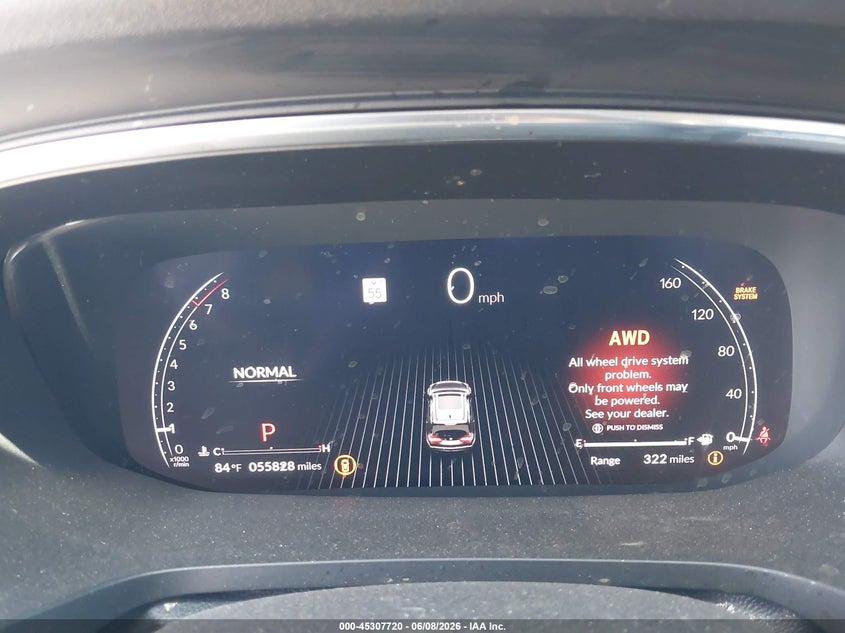 2022 Acura Mdx VIN 5J8YE1H87NL050308 IAAI salvage auction — REAR END, Salvage Title, sold $5,600 on 2026-07-09 (photo 7)