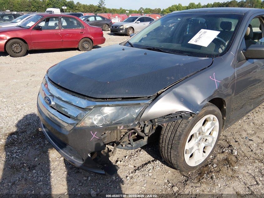 2011 Ford Fusion VIN 3FAHP0HA4BR141173 IAAI salvage auction — FRONT END, Salvage (Georgia), sold $250 on 2026-07-12 (photo 6)