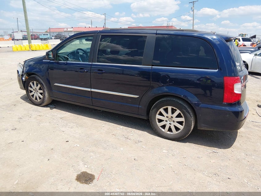 2014 Chrysler Town & country VIN 2C4RC1BG6ER399010 IAAI salvage auction — LEFT SIDE, Salvage Title, sold $25 on 2026-07-23 (photo 3)