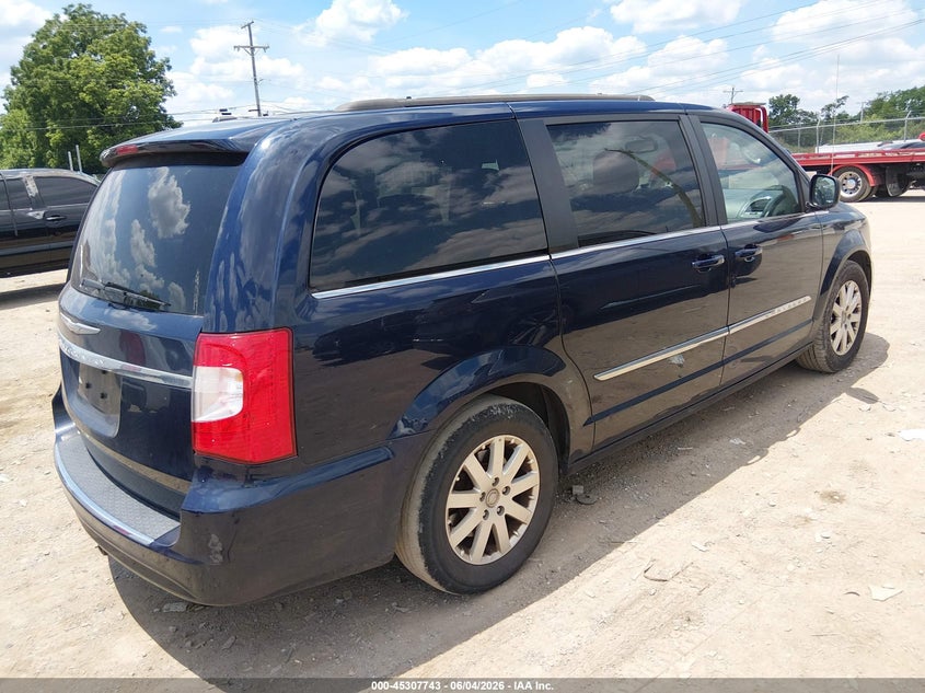 2014 Chrysler Town & country VIN 2C4RC1BG6ER399010 IAAI salvage auction — LEFT SIDE, Salvage Title, sold $25 on 2026-07-23 (photo 4)