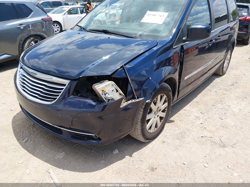 2014 Chrysler Town & country VIN 2C4RC1BG6ER399010 IAAI salvage auction — LEFT SIDE, Salvage Title, sold $25 on 2026-07-23 (photo 6)