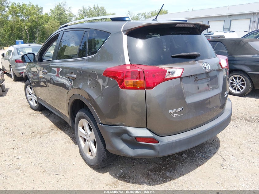 2013 Toyota Rav 4 VIN JTMRFREV9DD047069 IAAI salvage auction — RIGHT FRONT, Salvage Title, sold $4,300 on 2026-07-22 (photo 3)