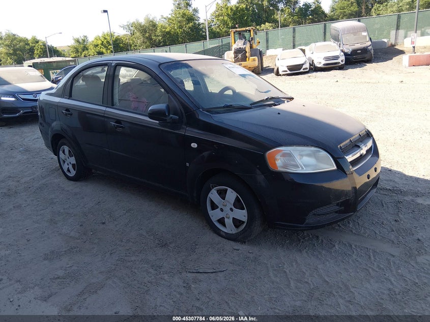 2008 Chevrolet Aveo VIN KL1TD56618B011218 IAAI salvage auction — UNKNOWN, Clear (Maryland), sold $275 on 2026-07-09 (photo 1)