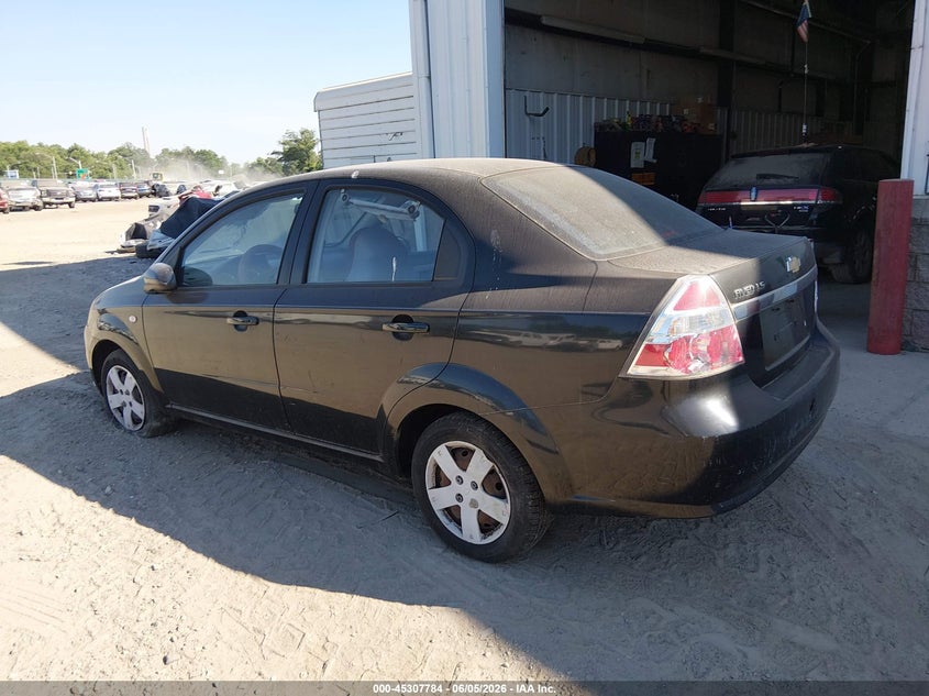 2008 Chevrolet Aveo VIN KL1TD56618B011218 IAAI salvage auction — UNKNOWN, Clear (Maryland), sold $275 on 2026-07-09 (photo 3)