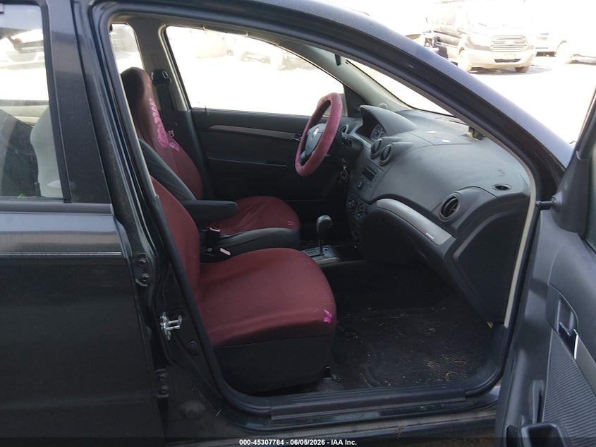 2008 Chevrolet Aveo VIN KL1TD56618B011218 IAAI salvage auction — UNKNOWN, Clear (Maryland), sold $275 on 2026-07-09 (photo 5)