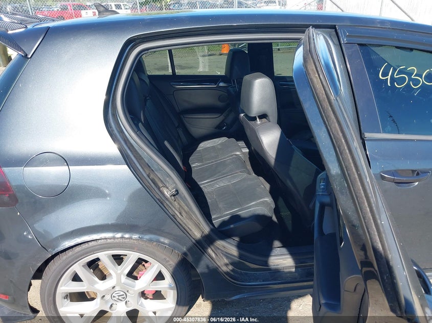 2011 Volkswagen Gti VIN WVWHV7AJ5BW255764 IAAI salvage auction — LEFT FRONT, Clear (Virginia), sold $1,500 on 2026-07-28 (photo 8)