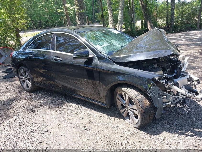 2018 Mercedes-benz Cla-klasse VIN WDDSJ4GB0JN691951 IAAI salvage auction — FRONT & REAR, Salvage (Virginia), sold $75 on 2026-07-28 (photo 1)