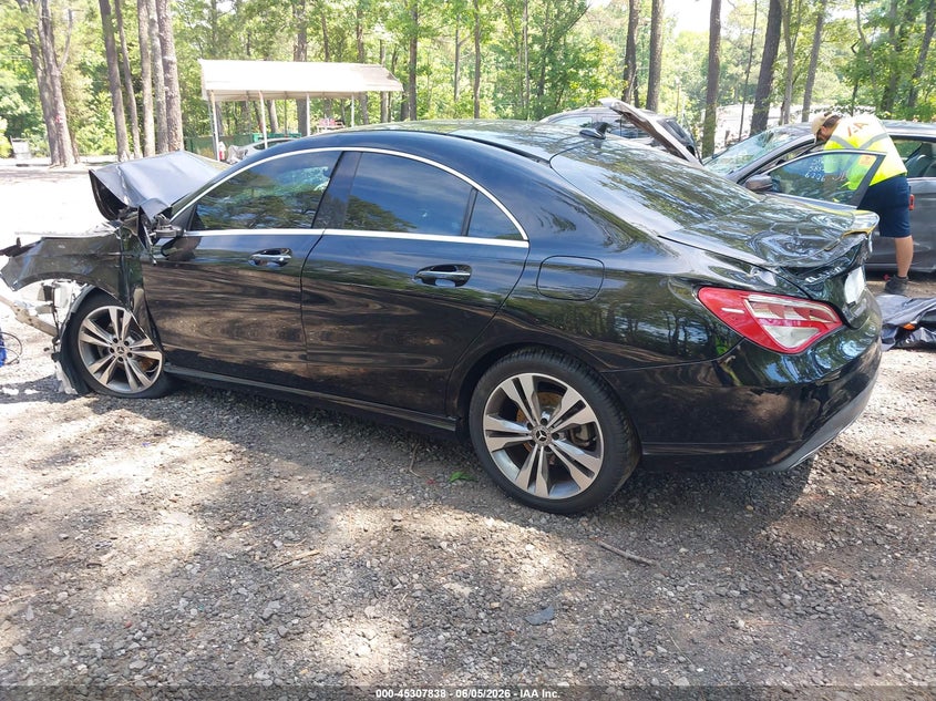 2018 Mercedes-benz Cla-klasse VIN WDDSJ4GB0JN691951 IAAI salvage auction — FRONT & REAR, Salvage (Virginia), sold $75 on 2026-07-28 (photo 3)
