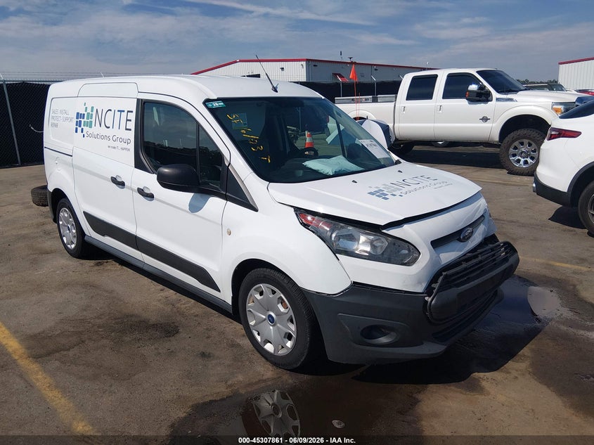 2018 Ford Transit VIN NM0LS7E79J1380163 IAAI salvage auction — LEFT FRONT, Salvage Title, sold $2,175 on 2026-07-08 (photo 1)