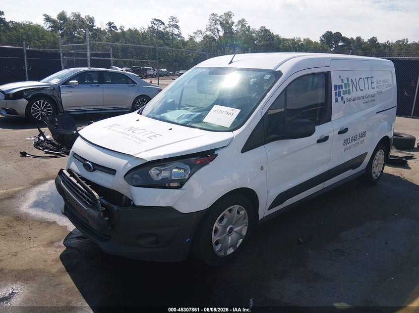 2018 Ford Transit VIN NM0LS7E79J1380163 IAAI salvage auction — LEFT FRONT, Salvage Title, sold $2,175 on 2026-07-08 (photo 2)