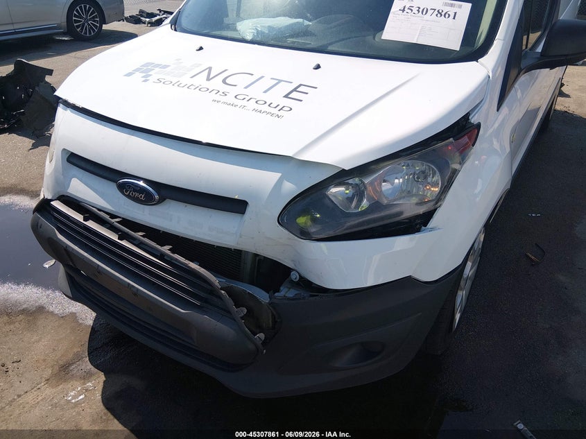2018 Ford Transit VIN NM0LS7E79J1380163 IAAI salvage auction — LEFT FRONT, Salvage Title, sold $2,175 on 2026-07-08 (photo 6)