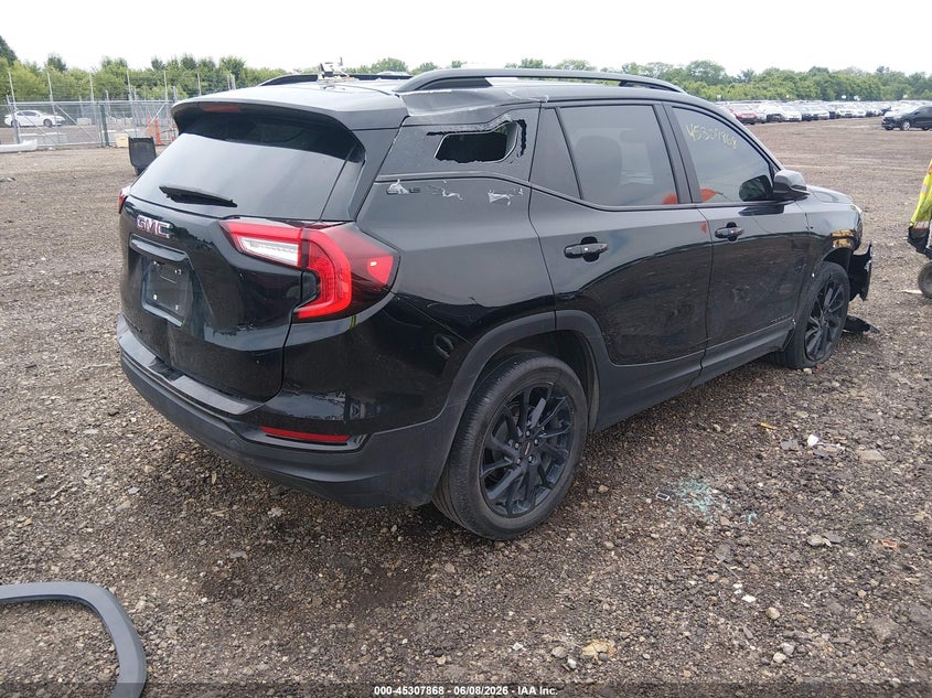 2024 Gmc Terrain VIN 3GKALMEG2RL249798 IAAI salvage auction — RIGHT FRONT, Salvage Title, sold $6,400 on 2026-07-09 (photo 4)