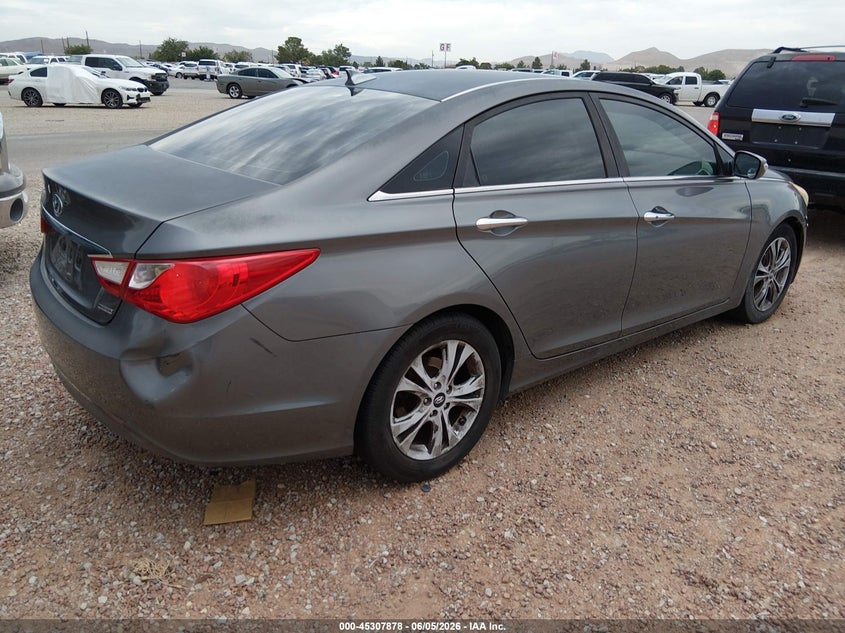 2013 Hyundai Sonata VIN 5NPEC4AC2DH610777 IAAI salvage auction — FRONT END, Original (Texas), sold $25 on 2026-07-22 (photo 4)