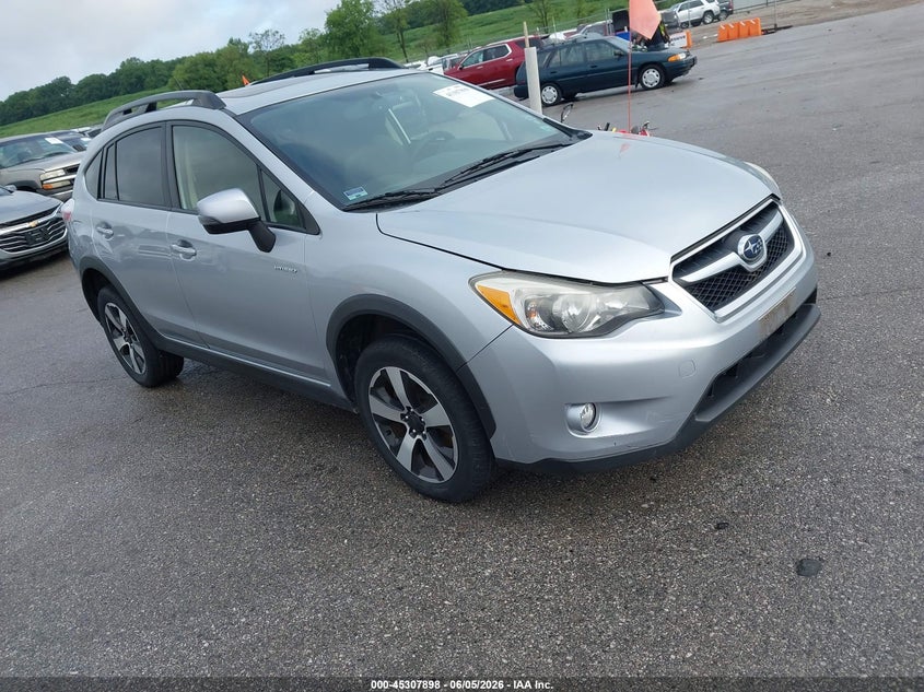 2014 Subaru Xv VIN JF2GPBKC2EH257930 IAAI salvage auction — LEFT REAR, Salvage Title, sold $1,525 on 2026-07-21 (photo 1)