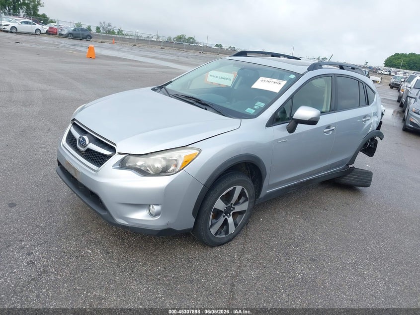 2014 Subaru Xv VIN JF2GPBKC2EH257930 IAAI salvage auction — LEFT REAR, Salvage Title, sold $1,525 on 2026-07-21 (photo 2)