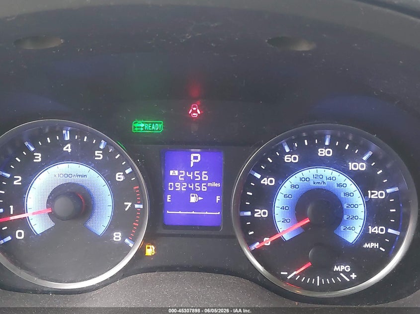 2014 Subaru Xv VIN JF2GPBKC2EH257930 IAAI salvage auction — LEFT REAR, Salvage Title, sold $1,525 on 2026-07-21 (photo 7)