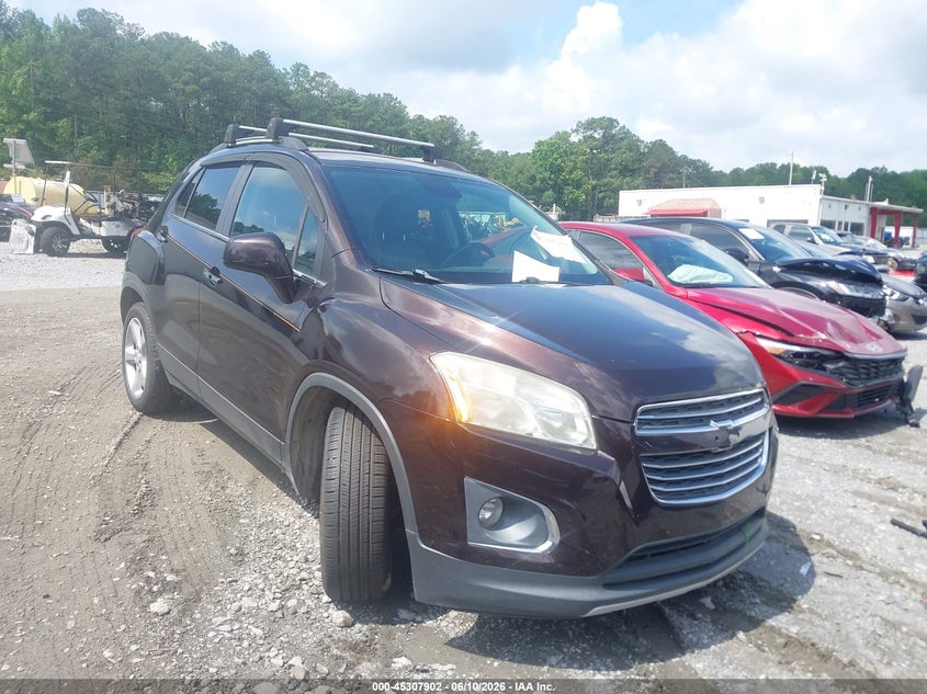 2015 Chevrolet Trax VIN KL7CJNSB5FB067645 IAAI salvage auction — NORMAL WEAR, Clear (Georgia), sold $550 on 2026-07-21 (photo 1)