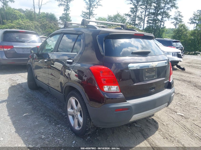 2015 Chevrolet Trax VIN KL7CJNSB5FB067645 IAAI salvage auction — NORMAL WEAR, Clear (Georgia), sold $550 on 2026-07-21 (photo 3)