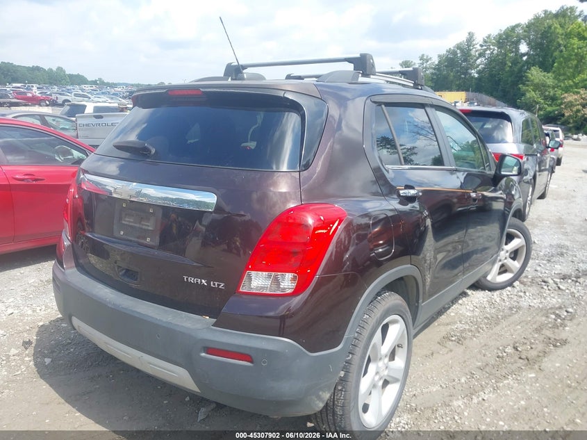 2015 Chevrolet Trax VIN KL7CJNSB5FB067645 IAAI salvage auction — NORMAL WEAR, Clear (Georgia), sold $550 on 2026-07-21 (photo 4)