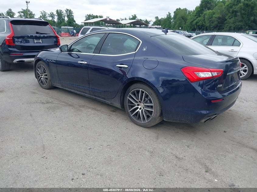 2019 Maserati Ghibli VIN ZAM57YTA8K1338453 IAAI salvage auction — FRONT END, Salvage - Greater Than 75% (Maryland), sold $3,950 on 2026-08-08 (photo 3)