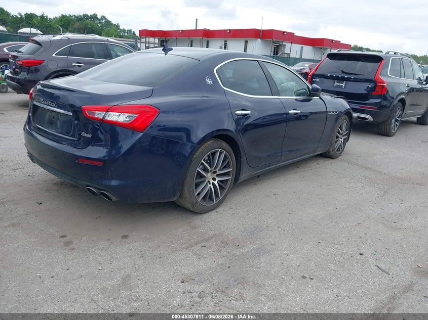 2019 Maserati Ghibli VIN ZAM57YTA8K1338453 IAAI salvage auction — FRONT END, Salvage - Greater Than 75% (Maryland), sold $3,950 on 2026-08-08 (photo 4)