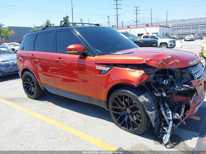 2014 Land rover Range rover sport VIN SALWR2WFXEA314384 IAAI salvage auction — RIGHT SIDE, Salvage Title, sold $2,650 on 2026-07-21 (photo 1)