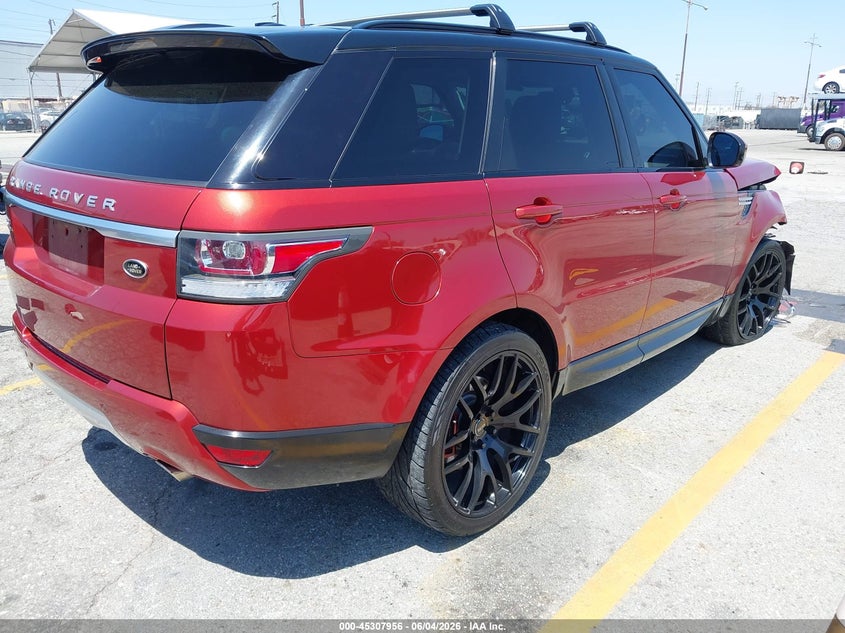 2014 Land rover Range rover sport VIN SALWR2WFXEA314384 IAAI salvage auction — RIGHT SIDE, Salvage Title, sold $2,650 on 2026-07-21 (photo 4)