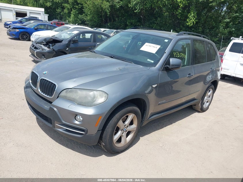 2010 BMW X5 VIN 5UXFE4C53AL380587 IAAI salvage auction — NORMAL WEAR, Clear (Indiana), sold $500 on 2026-07-15 (photo 2)