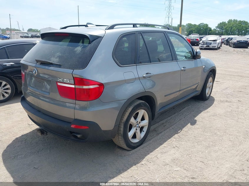 2010 BMW X5 VIN 5UXFE4C53AL380587 IAAI salvage auction — NORMAL WEAR, Clear (Indiana), sold $500 on 2026-07-15 (photo 4)