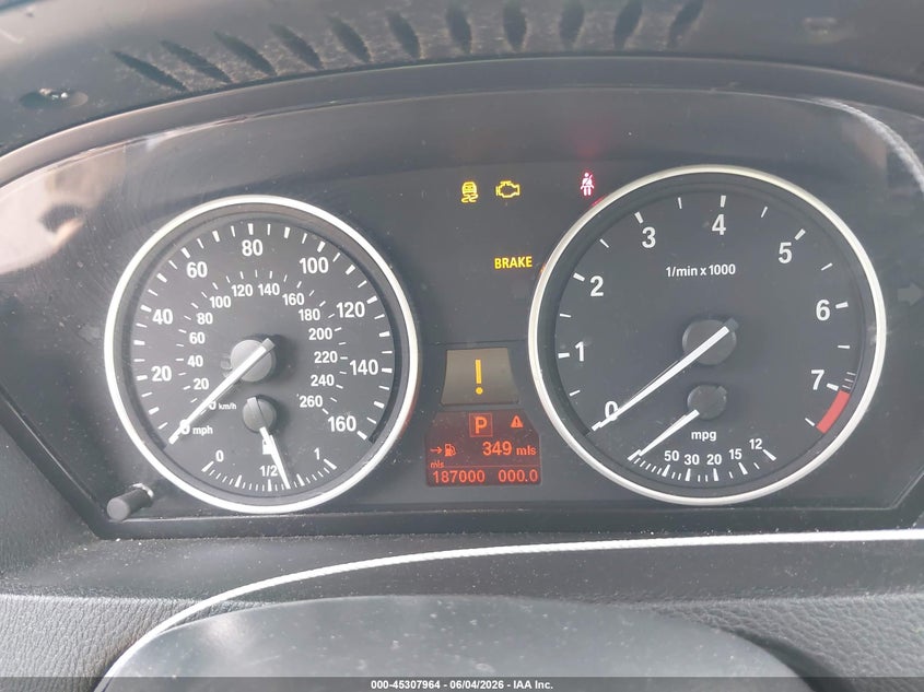 2010 BMW X5 VIN 5UXFE4C53AL380587 IAAI salvage auction — NORMAL WEAR, Clear (Indiana), sold $500 on 2026-07-15 (photo 7)