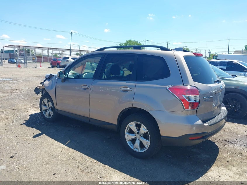 2016 Subaru Forester VIN JF2SJADC3GH406660 IAAI salvage auction — LEFT FRONT, Salvage Title, sold $1,425 on 2026-07-15 (photo 3)