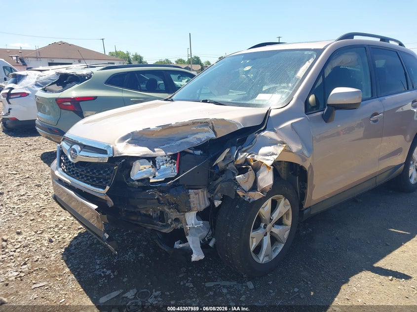 2016 Subaru Forester VIN JF2SJADC3GH406660 IAAI salvage auction — LEFT FRONT, Salvage Title, sold $1,425 on 2026-07-15 (photo 6)