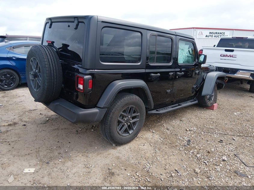 2024 Jeep Wrangler / VIN 1C4PJXDN1RW103254 IAAI salvage auction — FRONT END, Salvage Title, sold $12,050 on 2026-07-09 (photo 4)
