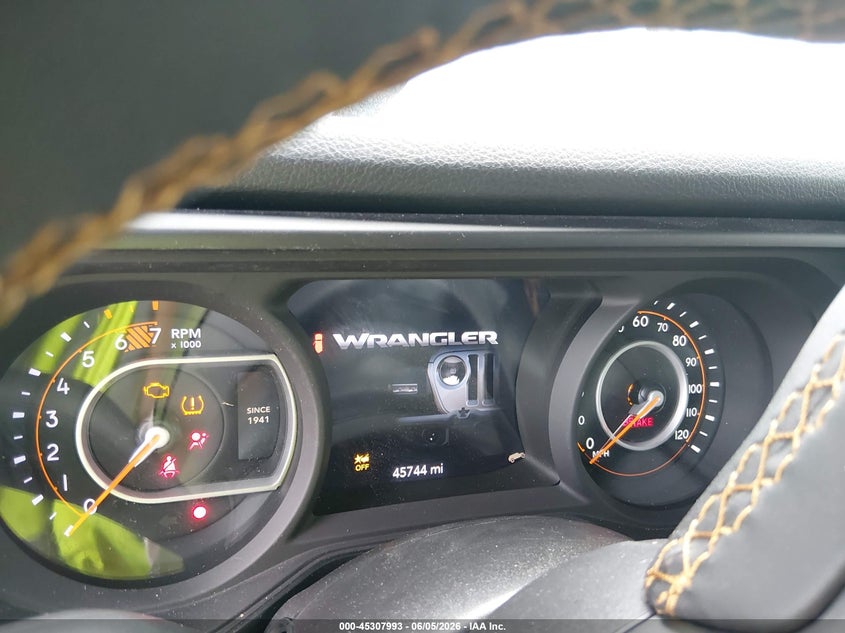 2024 Jeep Wrangler / VIN 1C4PJXDN1RW103254 IAAI salvage auction — FRONT END, Salvage Title, sold $12,050 on 2026-07-09 (photo 7)