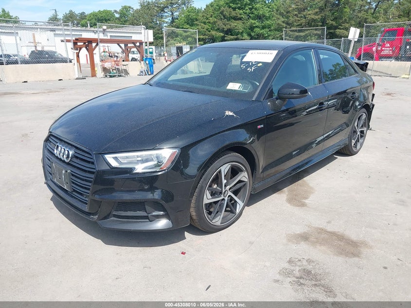 2020 Audi A3 VIN WAUBEGFFXLA103792 IAAI salvage auction — REAR END, Salvage Title, sold $5,525 on 2026-07-07 (photo 2)