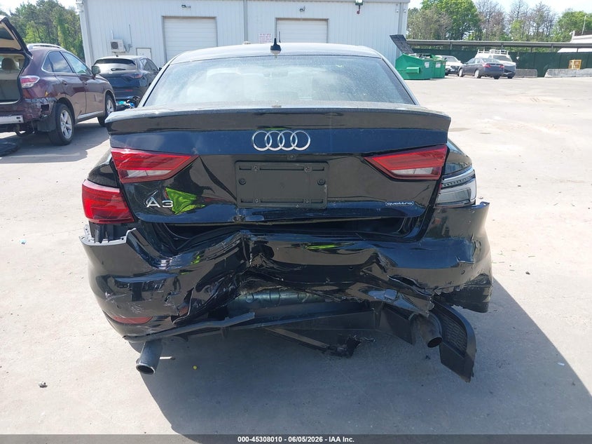 2020 Audi A3 VIN WAUBEGFFXLA103792 IAAI salvage auction — REAR END, Salvage Title, sold $5,525 on 2026-07-07 (photo 6)