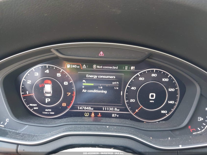 2018 Audi Q5 VIN WA1BNAFY5J2047327 IAAI salvage auction — FRONT END, Salvage (Ohio), sold $4,200 on 2026-07-28 (photo 7)